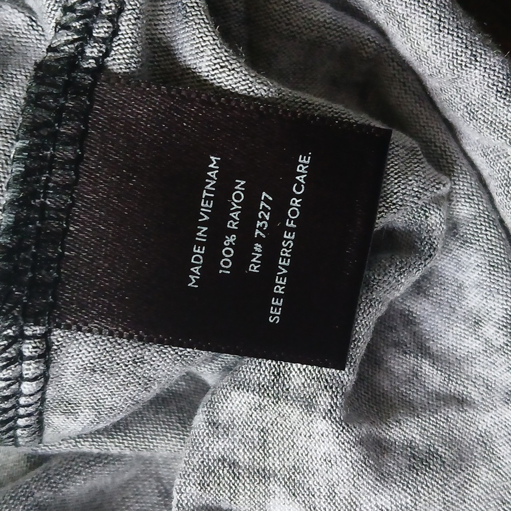Simply Vera Vera Wang Black Print Short Sleeve Tee - Picture 10 of 11